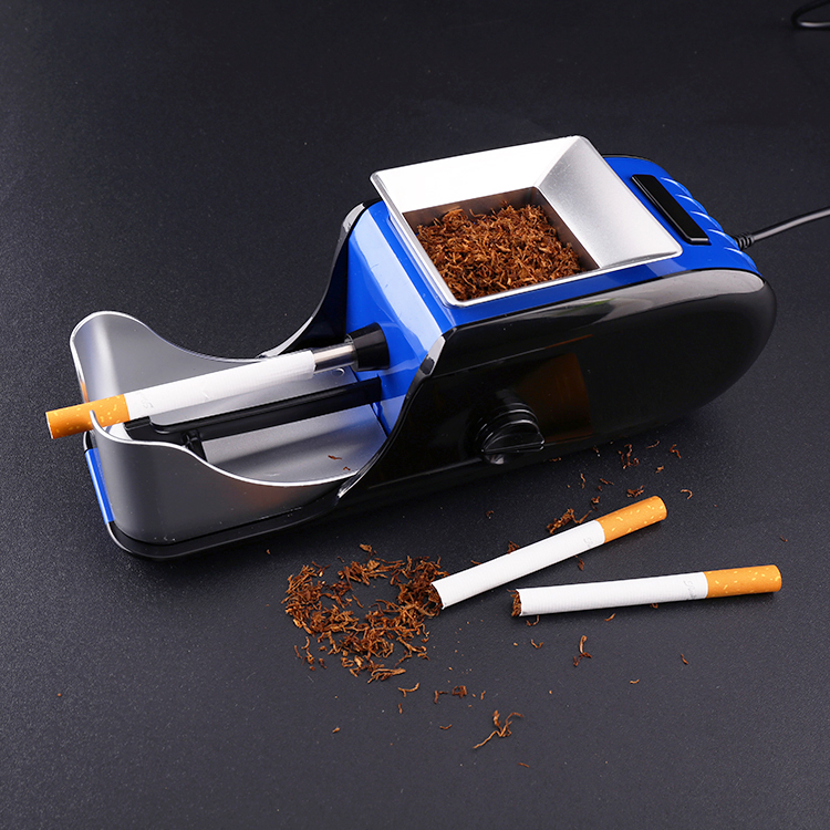 包邮 精致家用电动全自动卷烟器烟丝拉烟器烟叶填烟器